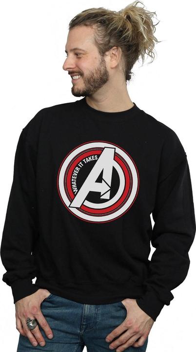 Produktbild Avengers Endgame Was immer es braucht Symbol Baumwolle Sweatshirt (XXL)