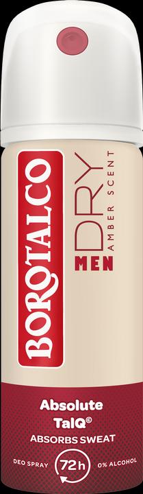 Immagine prodotto Borotalco Uomo Extra Dry Amber Spray Minisize 45ml (Getto vaporizzato, 45 ml)