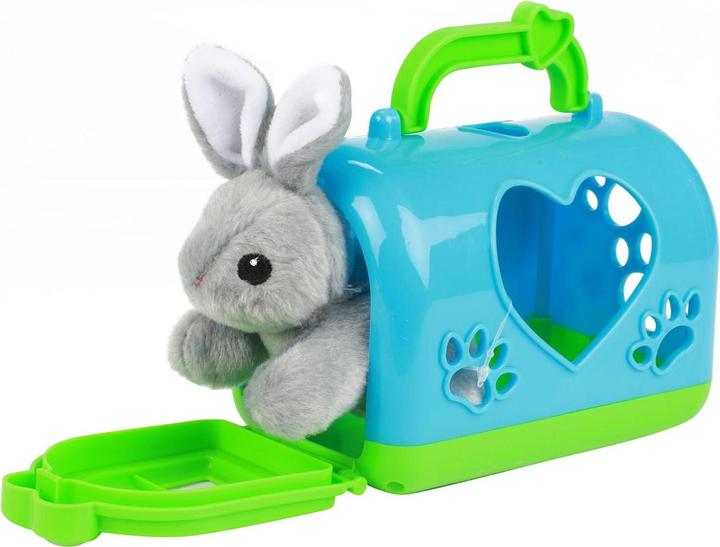 Actual product image Toi-Toys Plush rabbit in carrier bag (8.50 cm)
