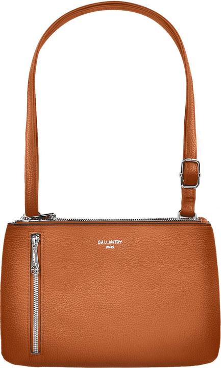 Actual product image Gallantry Black handbag made from grained