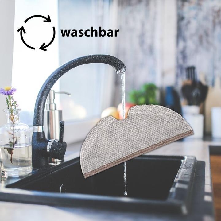 Image du produit Hermex Alternative Wischtücher für Roborock S5+S6 series Mop Aufsatz 2er Pack