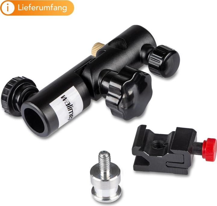 Walimex Metall Blitz- & Schirmhalter