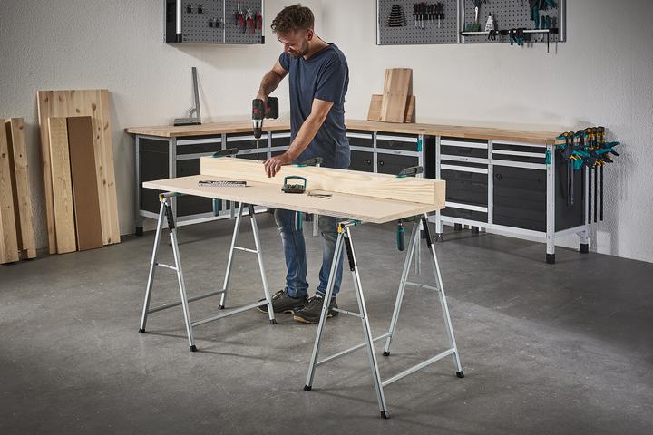 Immagine prodotto wolfcraft wolfcraft 1 workstand - Auflagebock (62 cm, 64 cm)