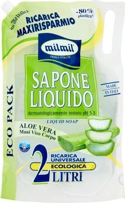 Mil Mil Flüssigseife Aloe Vera Universal Eco-Friendly Refill 2 Liter (Flüssigseife, 2000 ml)