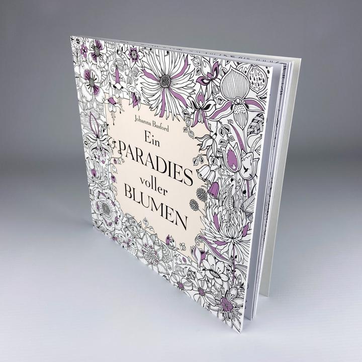 Productafbeelding Een paradijs vol bloemen: kleurboek voor volwassenen