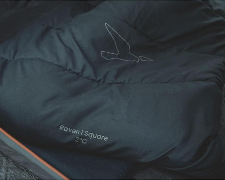Produktbild Easy Camp Schlafsack Raven I Square 2?C (petrol, Modell 2025) (220 cm)