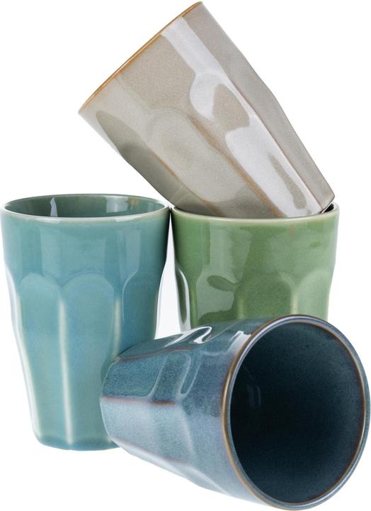 Immagine prodotto Furber Tazza da caffè 330 ml, 4 pezzi, multicolore, materiale (330 ml, 4 x)