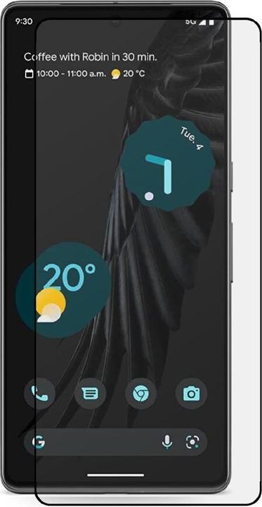 Actual product image Protectorking 3x Ceramic-Glass Full Cover HD Klar (3 Piece, Google Pixel 6)