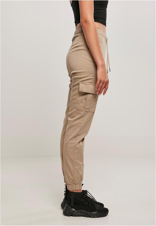 Actual product image Urban Classics Ladies High Waist Cargo Comfort Jogging Pants - 16932 (XXL)