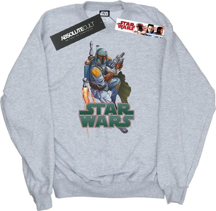 Star Wars Boba Fett Fired Up Sweatshirt Jungen