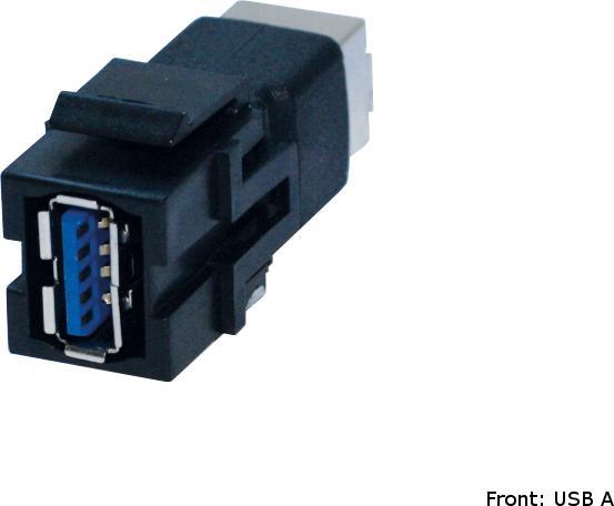 Produktbild Bachmann Custom Modul 1x USB 3.0 A/B Keystone