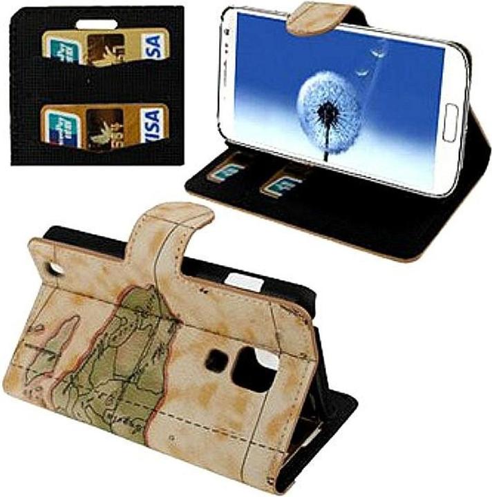 Produktbild König Design Tasche Handytasche (Flip Quer) Samsung Galaxy i9500 S4 (Samsung Galaxy S4)
