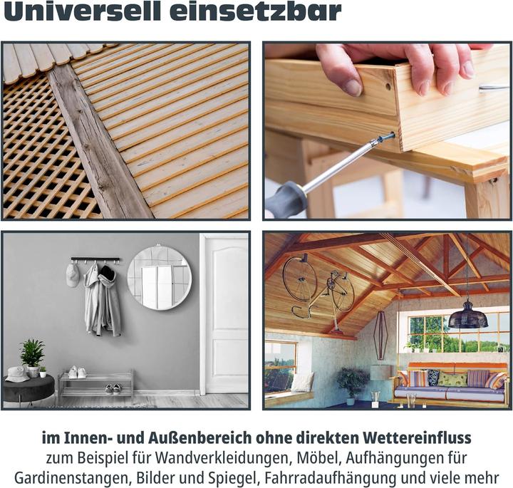 Actual product image Helpmate Holzschrauben Set (1700 Screws per piece)