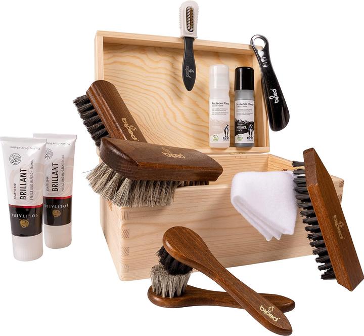 Schuhanzieher Schuhputzset (13 x)
