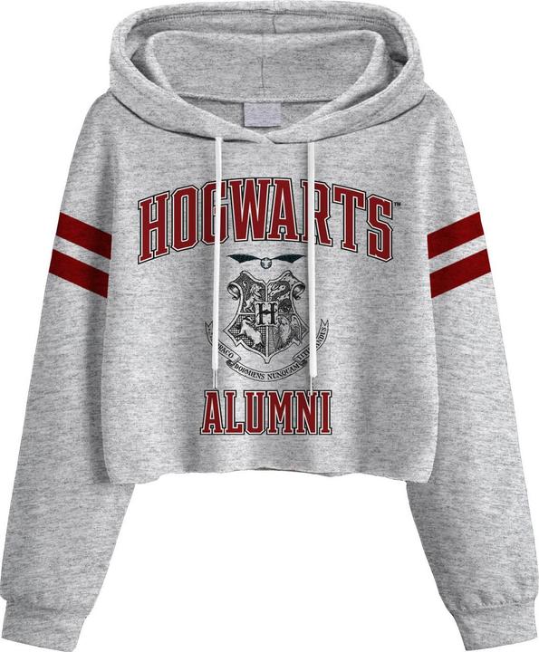 Immagine prodotto Felpa con cappuccio corta Hogwarts (L)