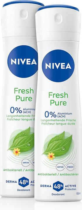 NIVEA Fresh Pure Spray DUO (Spray, 300 ml)