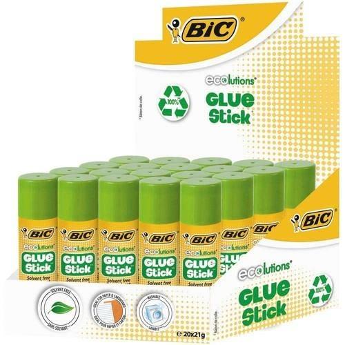 Immagine prodotto Bic Colla per matite Glustic 21 g, in confezione da 20 8923452