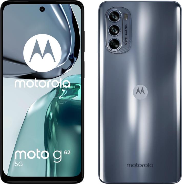 Produktbild Motorola Moto G62 5G (128 GB, Midnight Grey, 6.50", Dual SIM, 50 Mpx, 4G)