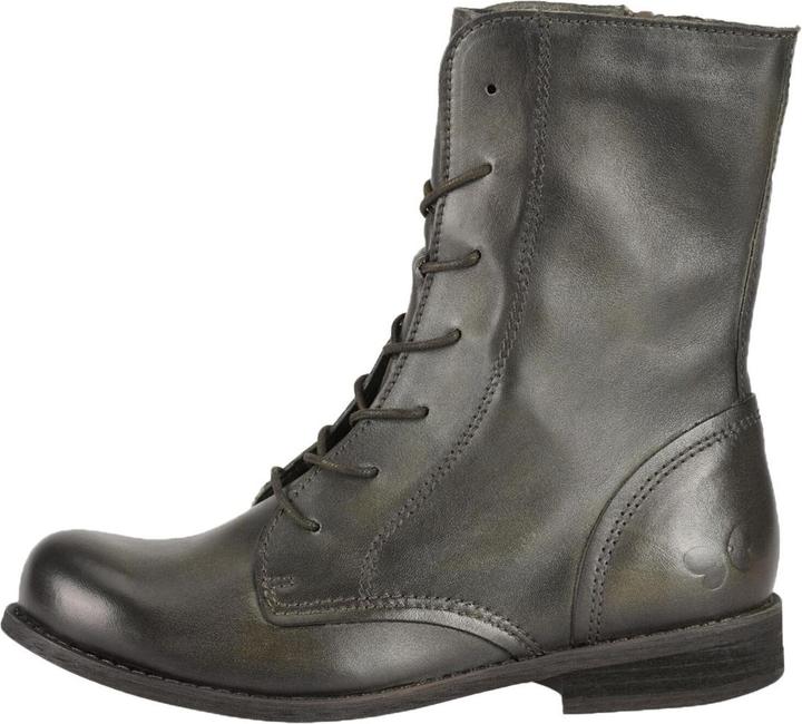 Actual product image Felmini Wide Fit W103 lace-up boot made of genuine leather, with inner zip and low heel. (40)