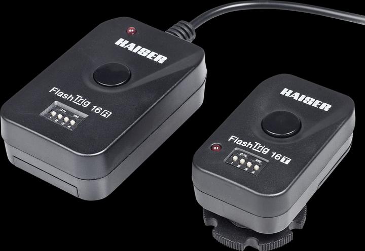 Kaiser Fototechnik FlashTrig 16 Set Funk-Studioblitzauslöser (Funk)