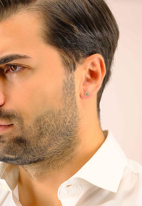 Image du produit Muau Boucles d'oreilles (750/18 K Or jaune)