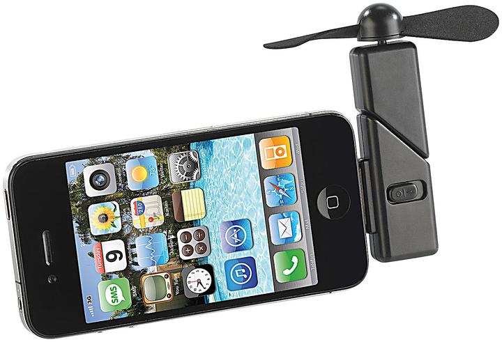 Produktbild Callstel Mini-Ventilator für iPhone & iPod touch mit Dock-Connector, 30-polig