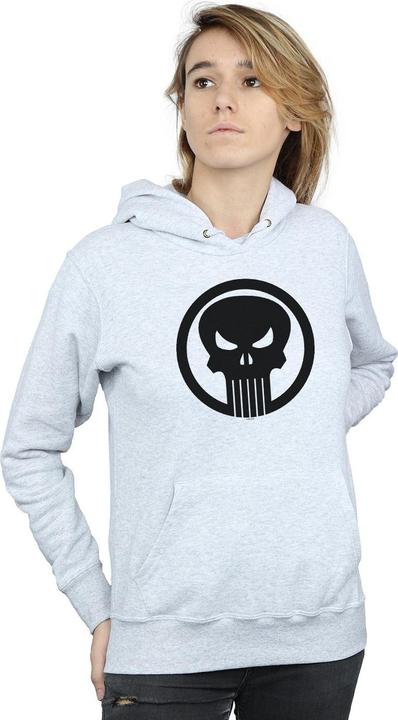 Image du produit - Sweat à capuche THE PUNISHER SKULL CIRCLE - Femme (M)