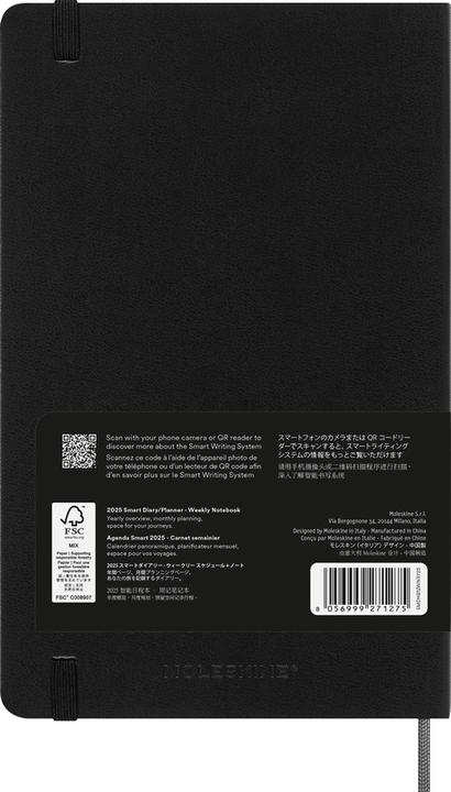 Produktbild Moleskine Smart (A5, Englisch)
