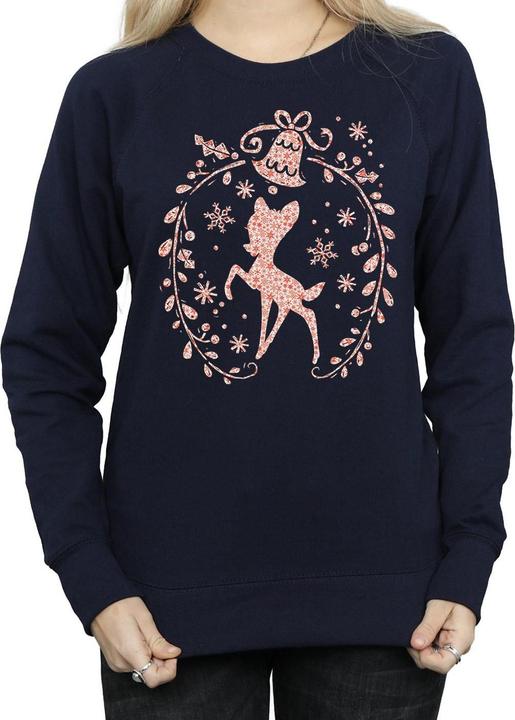 Immagine prodotto Disney Bambi Christmas Wreath Felpa Donna (XL)