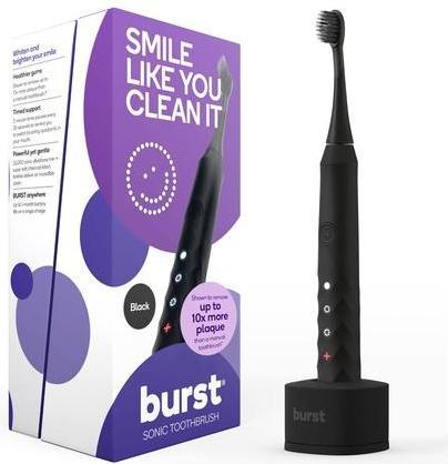 Produktbild Hairburst Burst Original Sonic Electric Toothbrush for Adults Black - Soft Bristle Deep