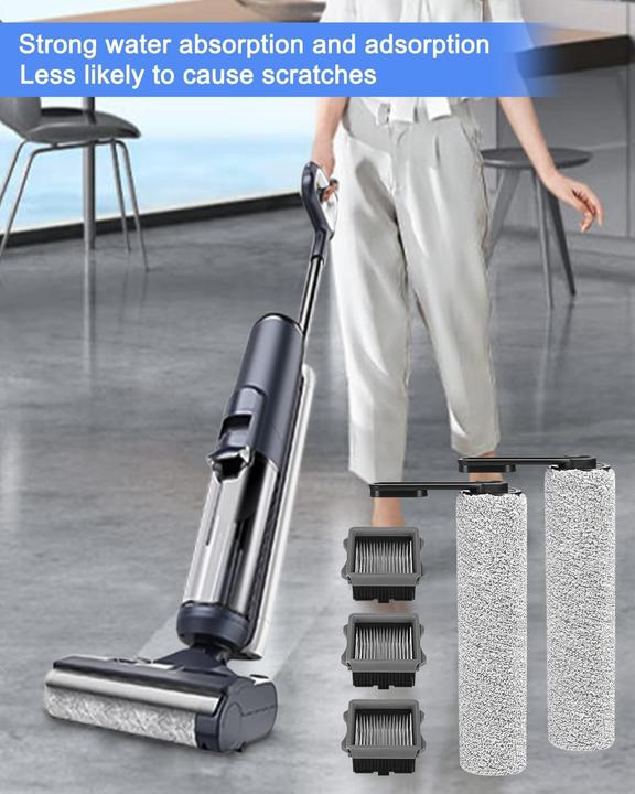 Actual product image Toaren 6-teiliges Ersatzset für Tineco Floor One S5/S5 Pro