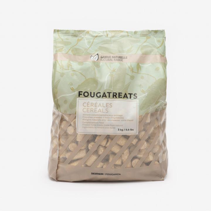 Fouganza Leckerlis Fougatreats Pferd/Pony Getreide 3 kg (1 x, 3000 g)