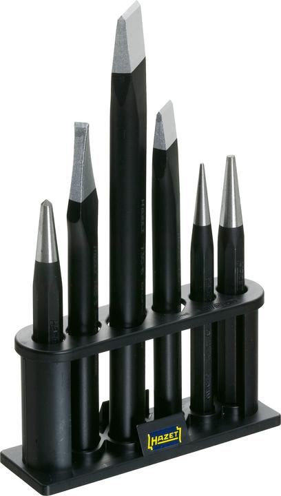 Produktbild HAZET Meissel, ∙ Durchtreiber, ∙ Körner Satz 750/6-1 ∙ Anzahl Werkzeuge: 6