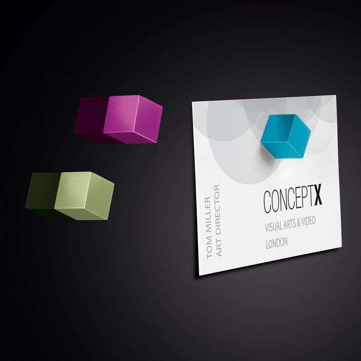 Image du produit Sigel Aimant SuperDym, design en cube (3 x)