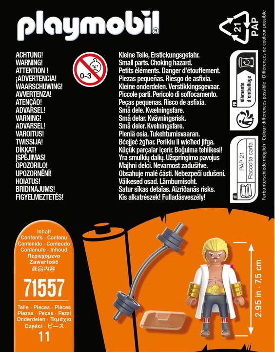 Produktbild Playmobil 71557 Playm. Fourth Raikage Ay 71557 (71557, Playmobil Naruto)