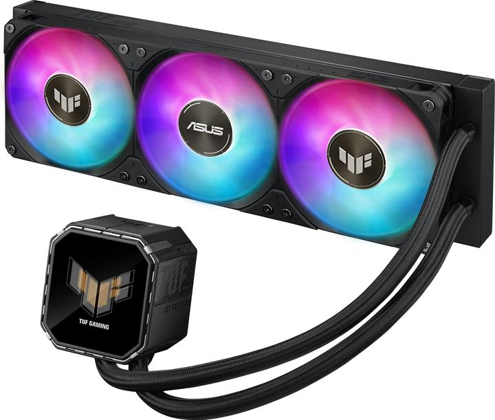 Actual product image ASUS Wak Tuf Gaming Lc Iii 360 Argb LCD