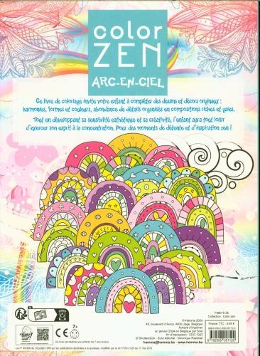 Produktbild Hemma Couleur zen : arc-en-ciel (Französisch, Collectif, 2024)