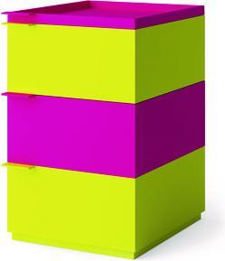Produktbild Siliconezone Eiswürfelbox Combo gelb/pink