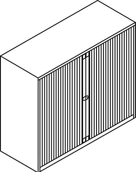 Actual product image Bisley Eurotambour (120 x 43 x 103 cm)