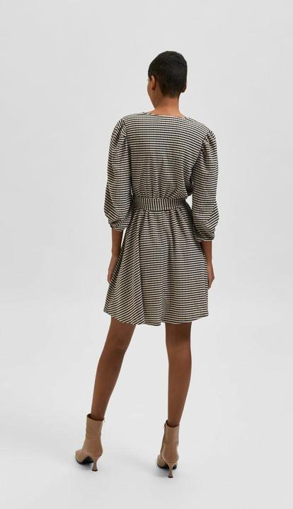 Image du produit Selected Femme Robe cache-coeur rayée (S)