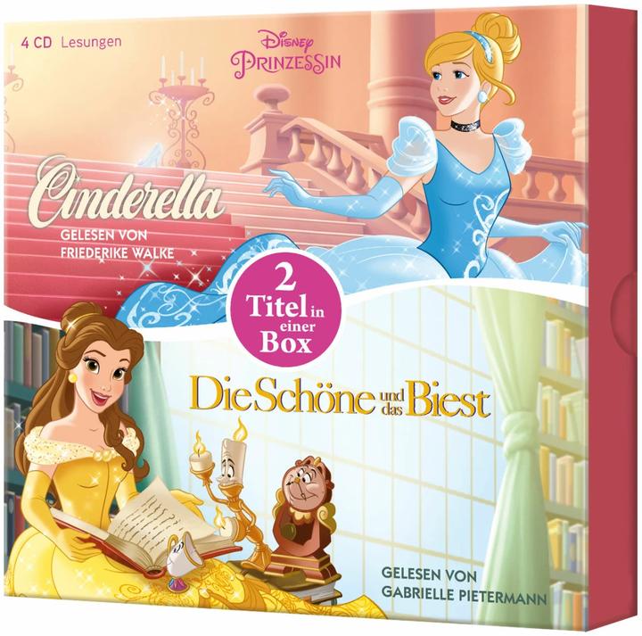 Image du produit Disney Princess : La Belle et la Bête - Cendrillon (Friederike Walke, Anke Albrecht, Gabrielle Pietermann, Regina Beckerath, Allemand)