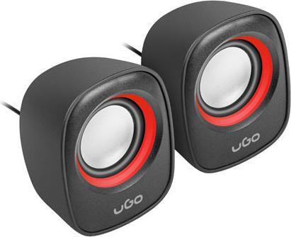 Actual product image Genesis NATEC UGO speakers 2.0 Tamu S100 red