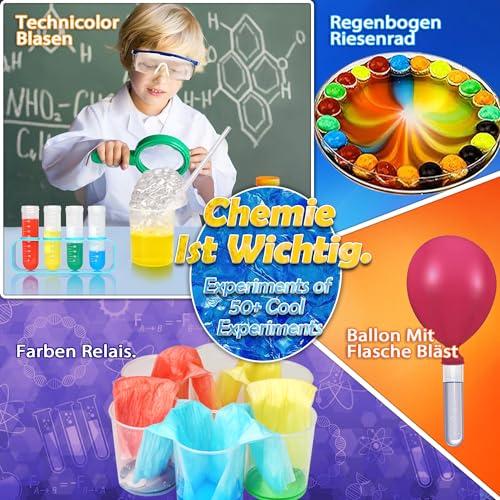 Produktbild Activity Board 56 Wissenschaft Experimente für Kinder ab 4-6-8-12 Jahre - Kristalle Züchten,Vulkan Spielzeug