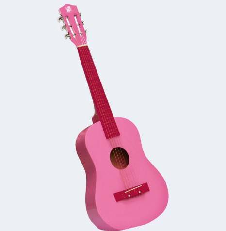 Image du produit 701208 Guitare 75 cm, Guitare pour enfants en bois, Instrument de musique pour débutants,