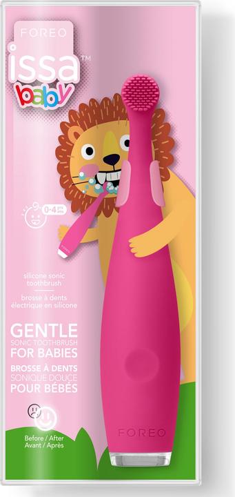 Image du produit Foreo Brosse à dents sonique ISSA Baby Strawberry Rose Lion (Brosse à dents sonique)