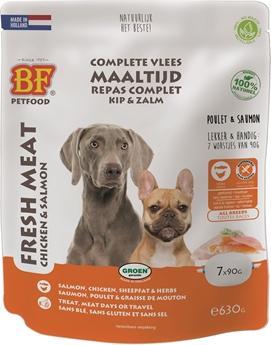 Produktbild BF Petfood Vleesvoeding Zalm Worst (7 Stk., 660 g)