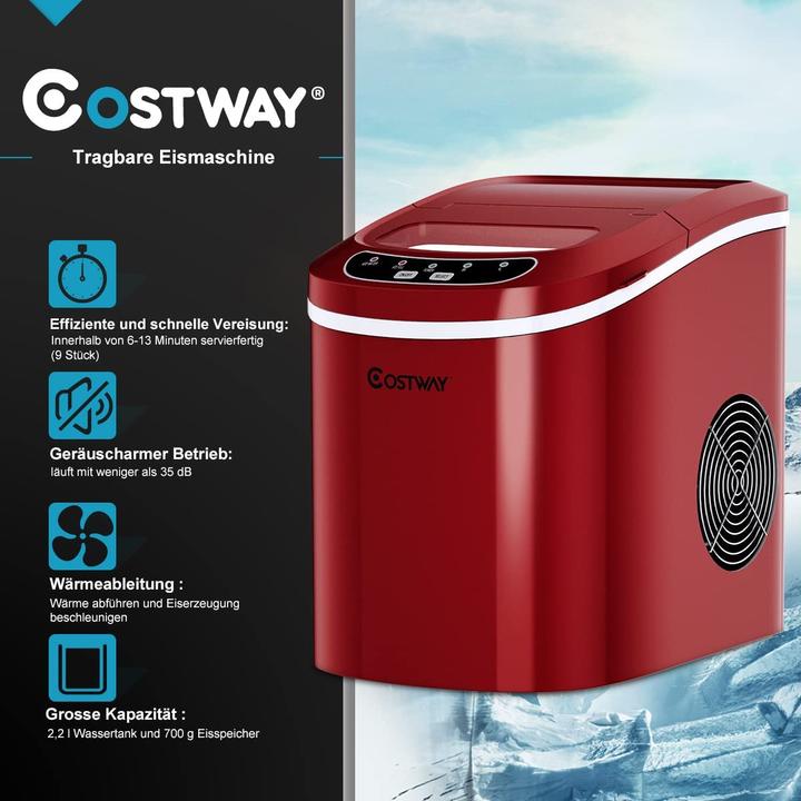Produktbild Costway Eiswürfelmaschine