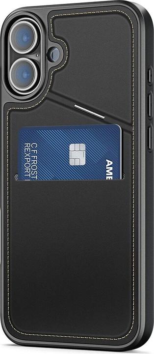 Produktbild Dux Ducis iPhone 16 Plus Case with card slot - Black (Apple iPhone 16 Plus)