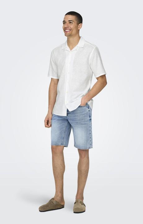 Immagine prodotto Only & Sons Camicia a maniche corte a tinta unita (M)
