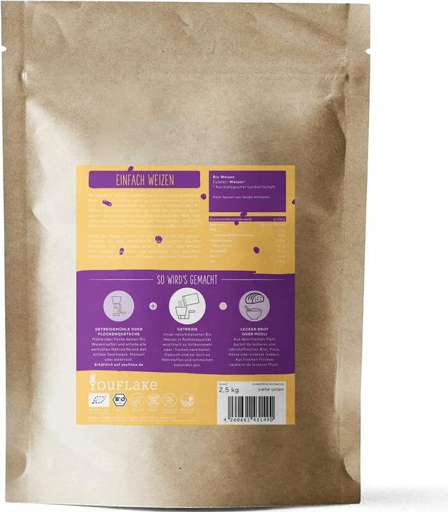 Produktbild Mockmill 200 + 2,5 kg Bio Weizen